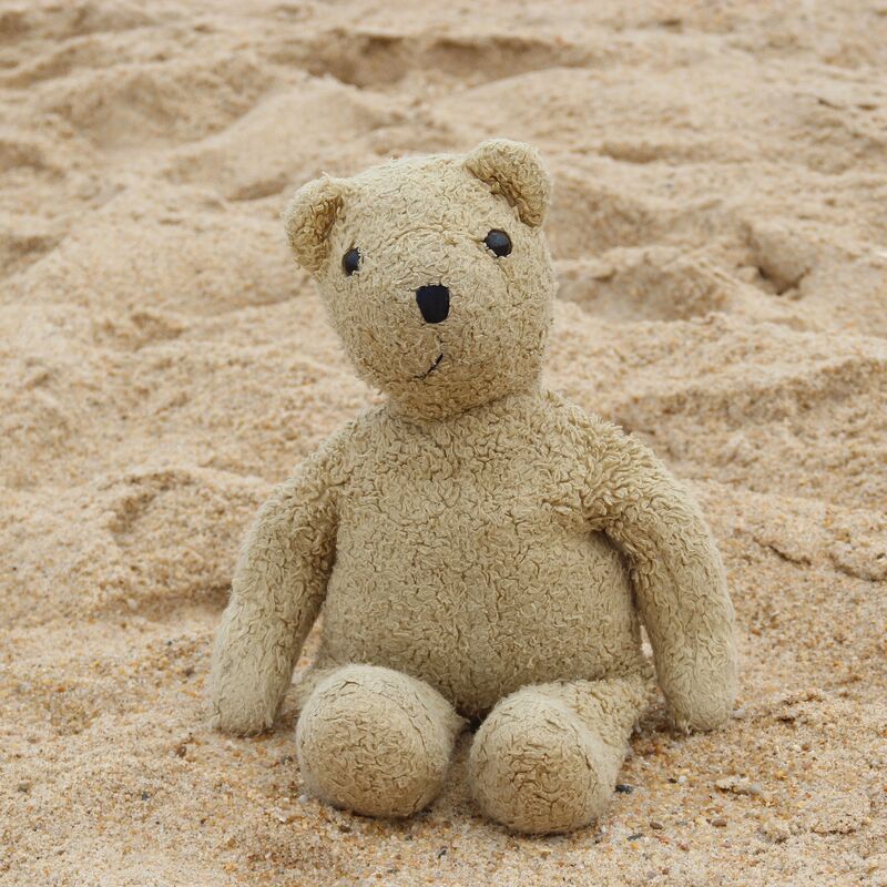 Bamse i sand